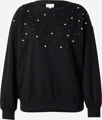 ONLY CarmakomaSweater majica 'VIOLETTA' - crna boja: prednji dio