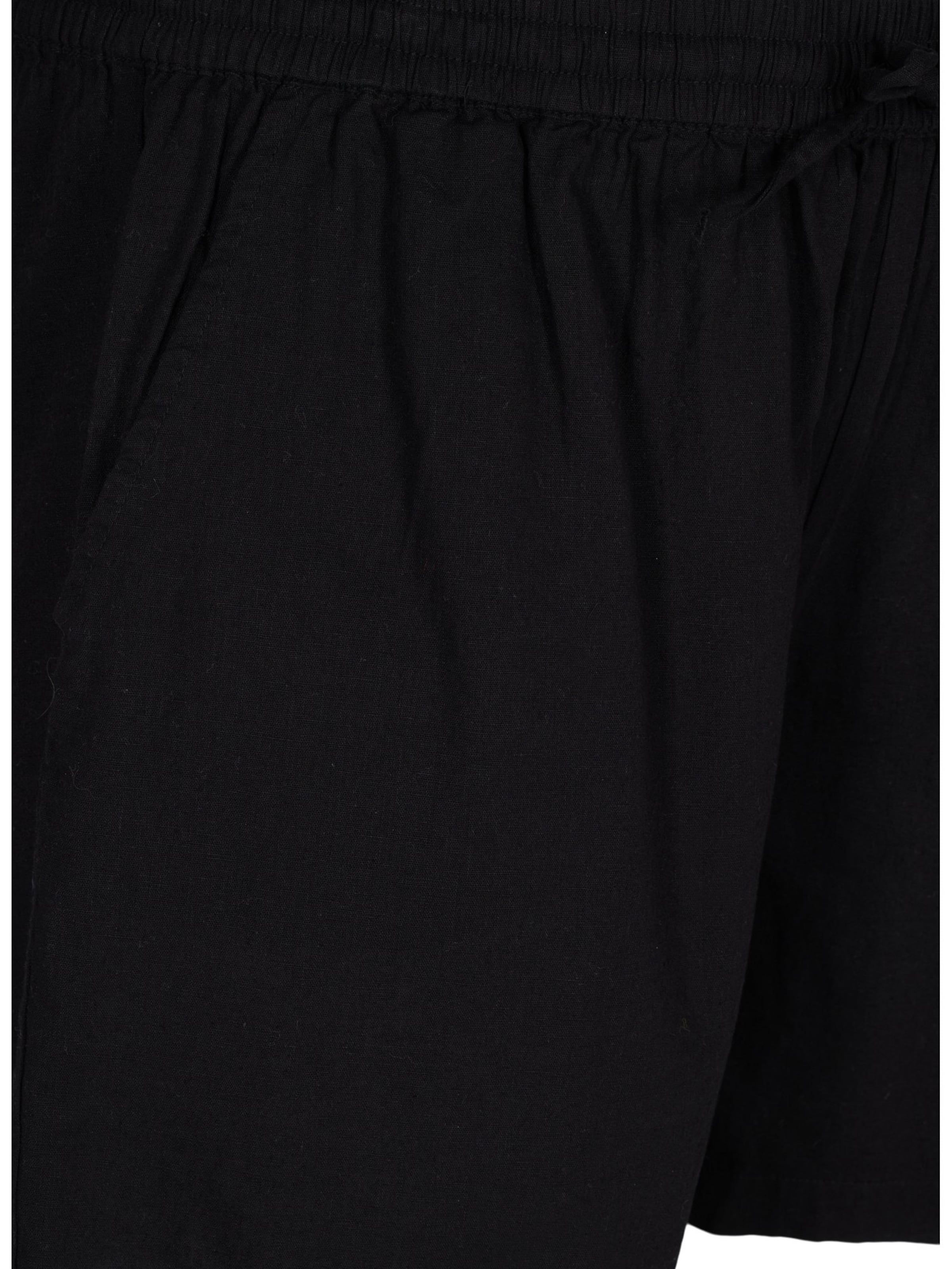 Zizzi Regular Hose 'VFLEX' in Schwarz