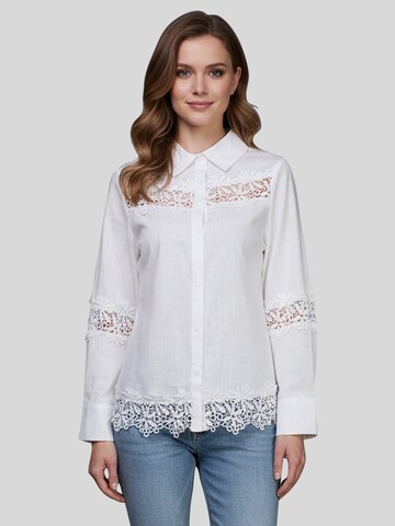 LapaPlus Bluse in Weiß: Vorderseite