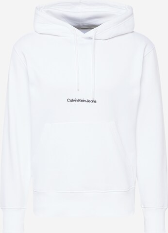 Calvin Klein Jeans Свитшот в Белый: спереди