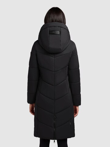 khujo Wintermantel 'Aribay4 Light-YM' in Zwart