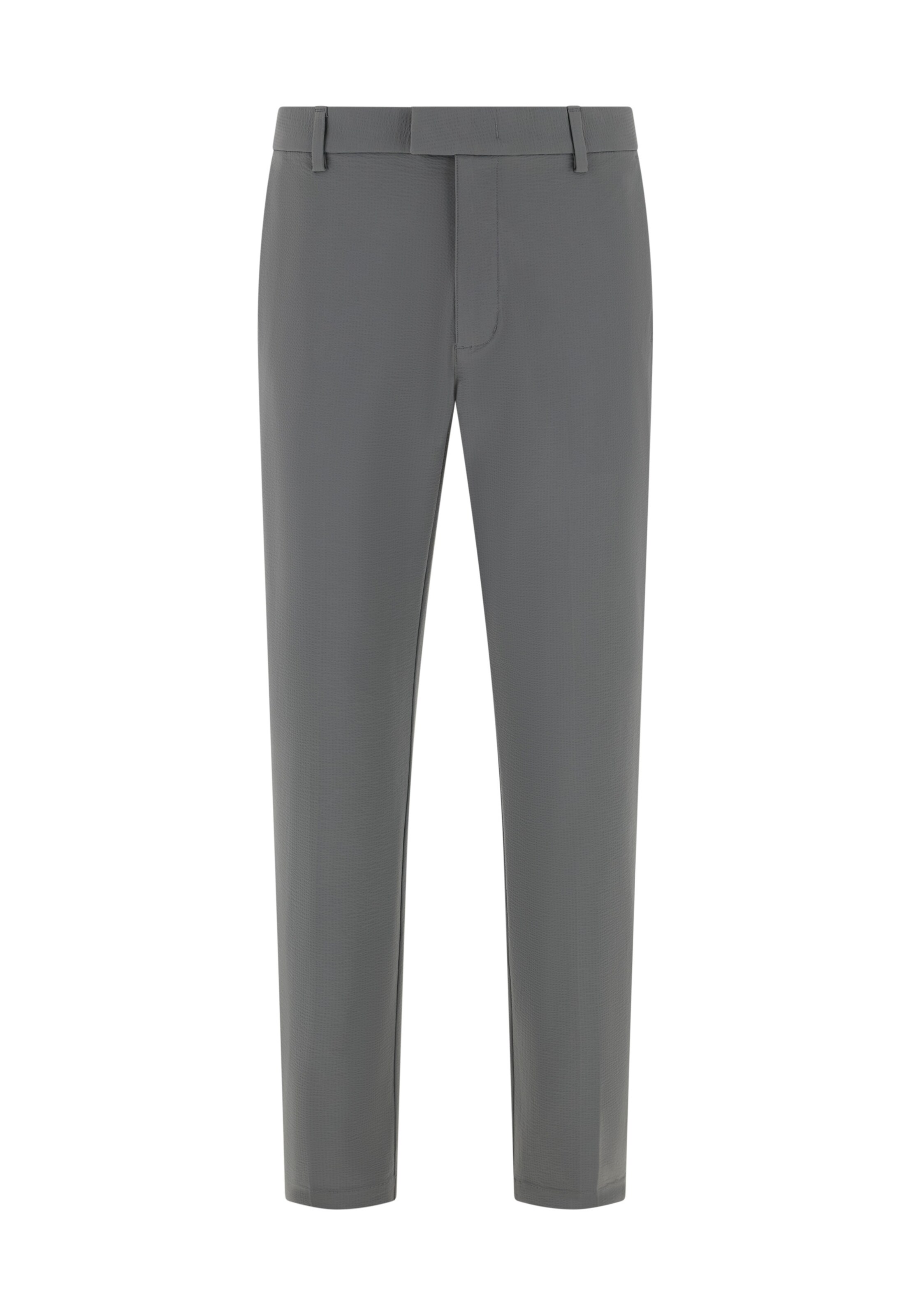 Boggi Milano Slimfit Hose in Grau: Vorderseite