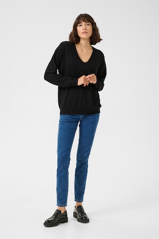 Pull-over 'KALizza' Kaffe en noir