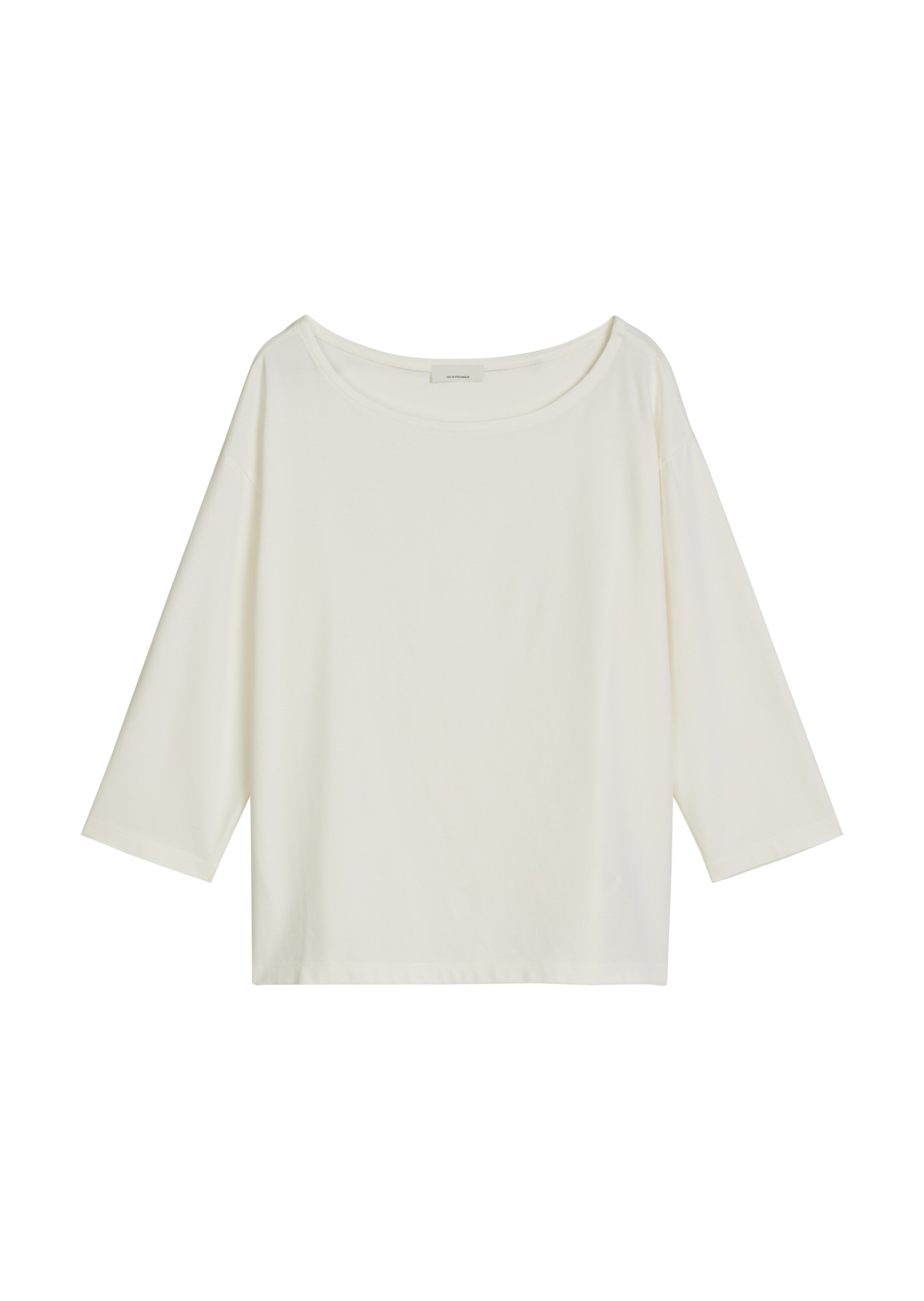T-Shirt Marc O'Polo en blanc : devant