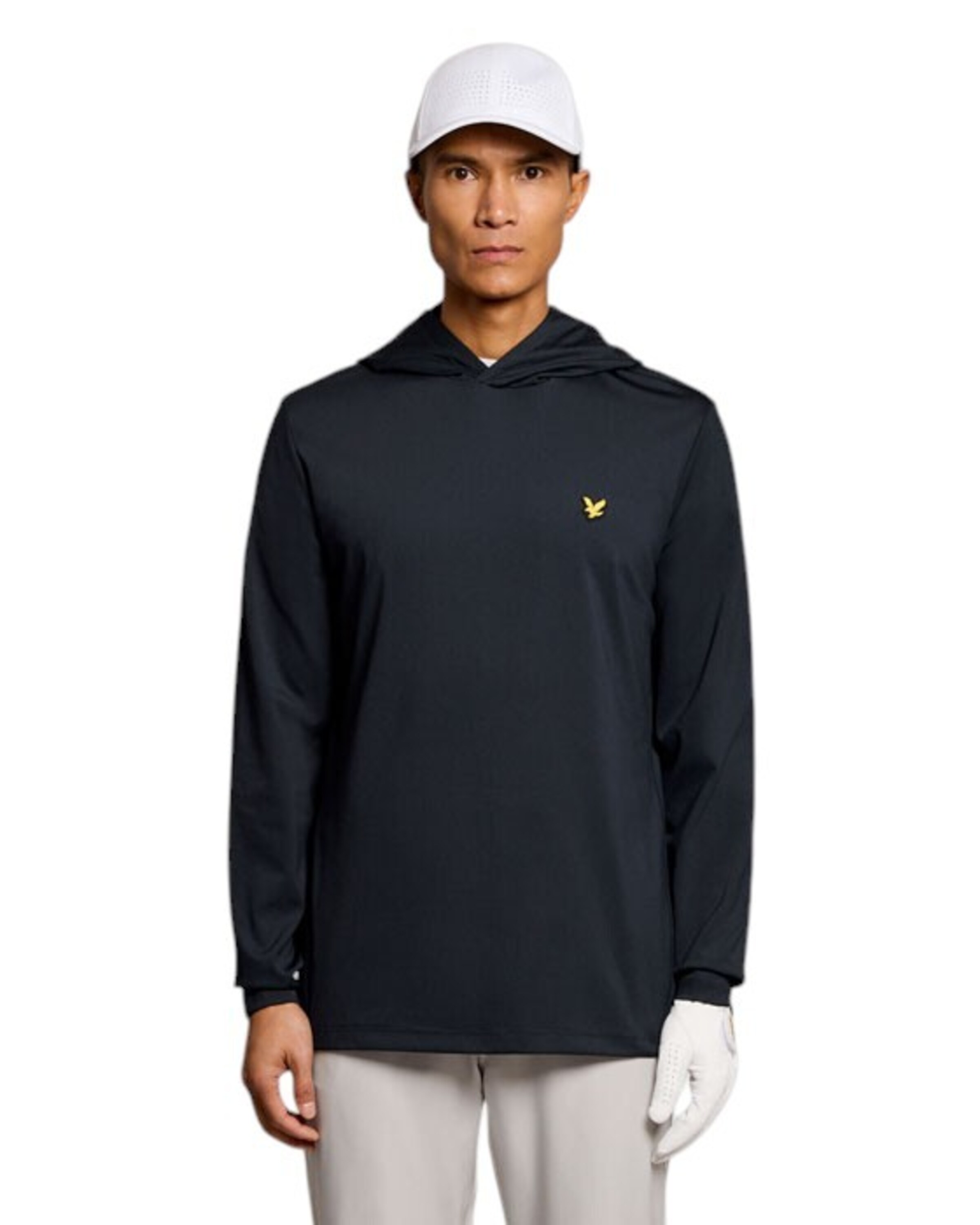 Sweat de sport Lyle & Scott en bleu : devant