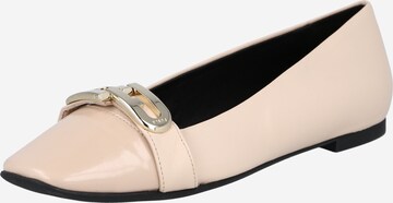 Ballerines FURLA en beige : devant