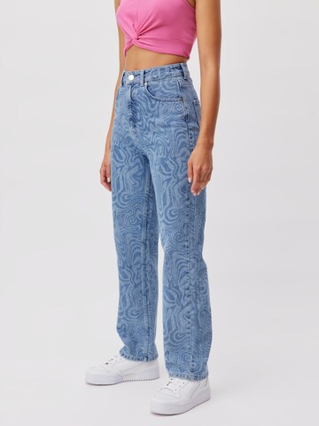 LeGer by Lena Gercke Wide Leg Jeans 'Shari' in Blau