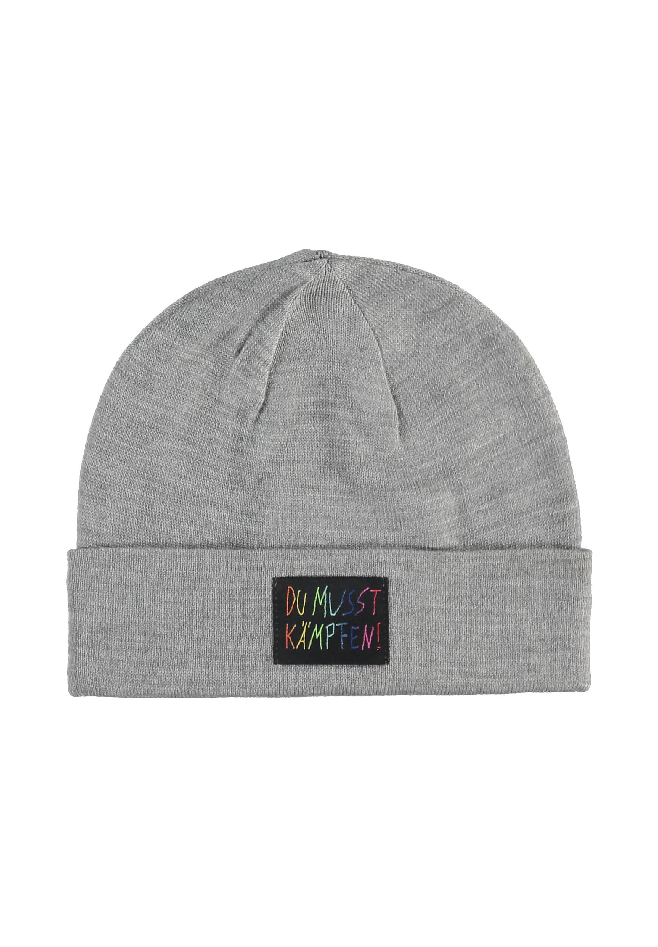 FRAAS Mütze in Grau: Vorderseite