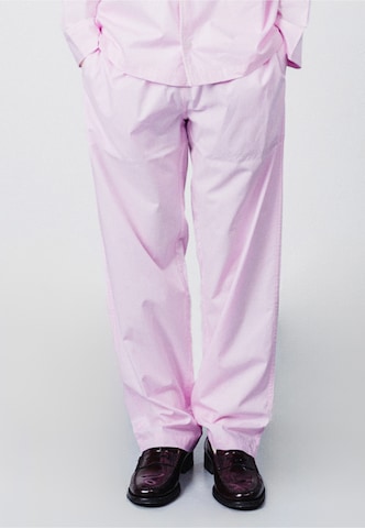 Pantaloncini da pigiama di Pockies in rosa: frontale