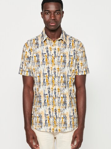 geltona KOROSHI Priglundantis modelis Marškiniai: priekis