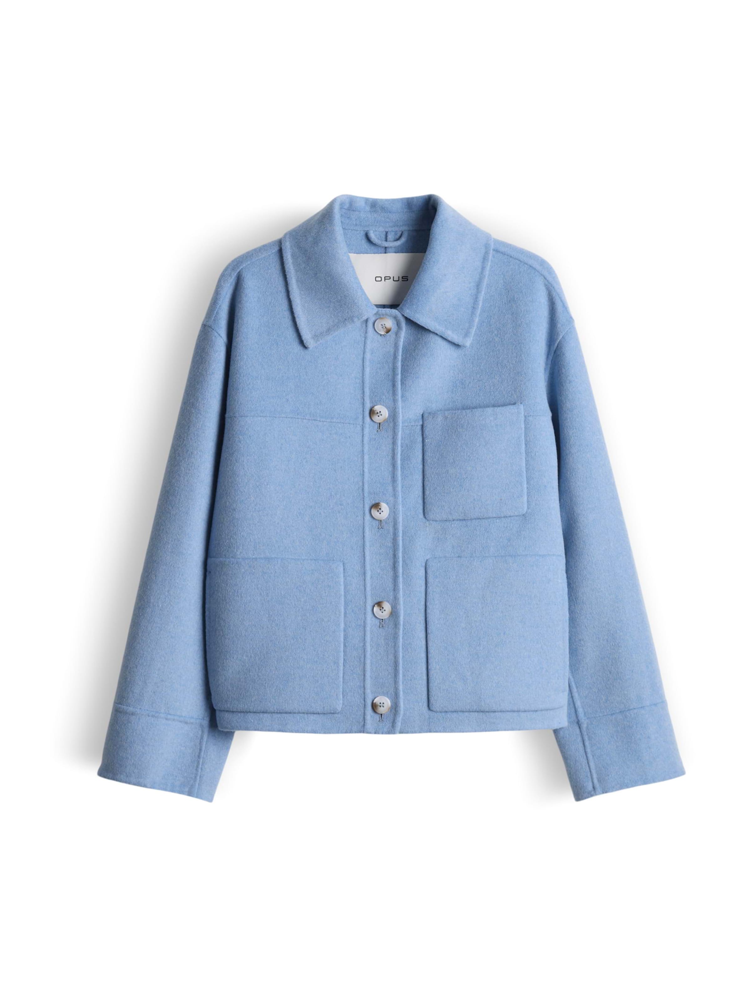 OPUS Tussenjas 'Helia' in Blauw: voorkant