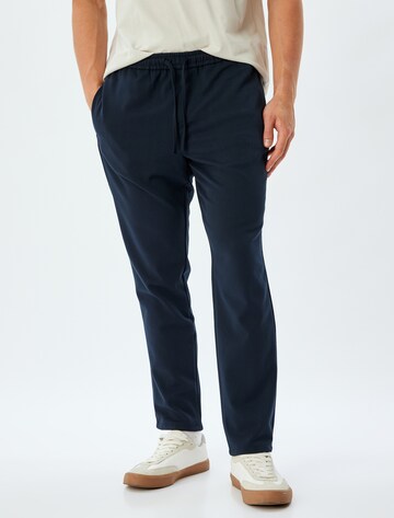 Koton Regular Broek in Blauw: voorkant