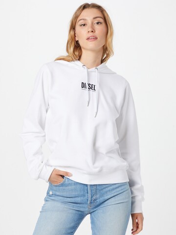 DIESEL Sweatshirt in White: front