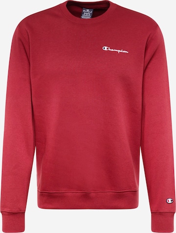 Champion Authentic Athletic Apparel Sweatshirt 'Classic' i rød: forside