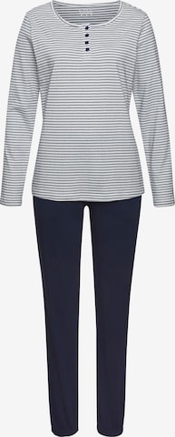 VIVANCE Pyjama 'Dreams' in Blauw: voorkant