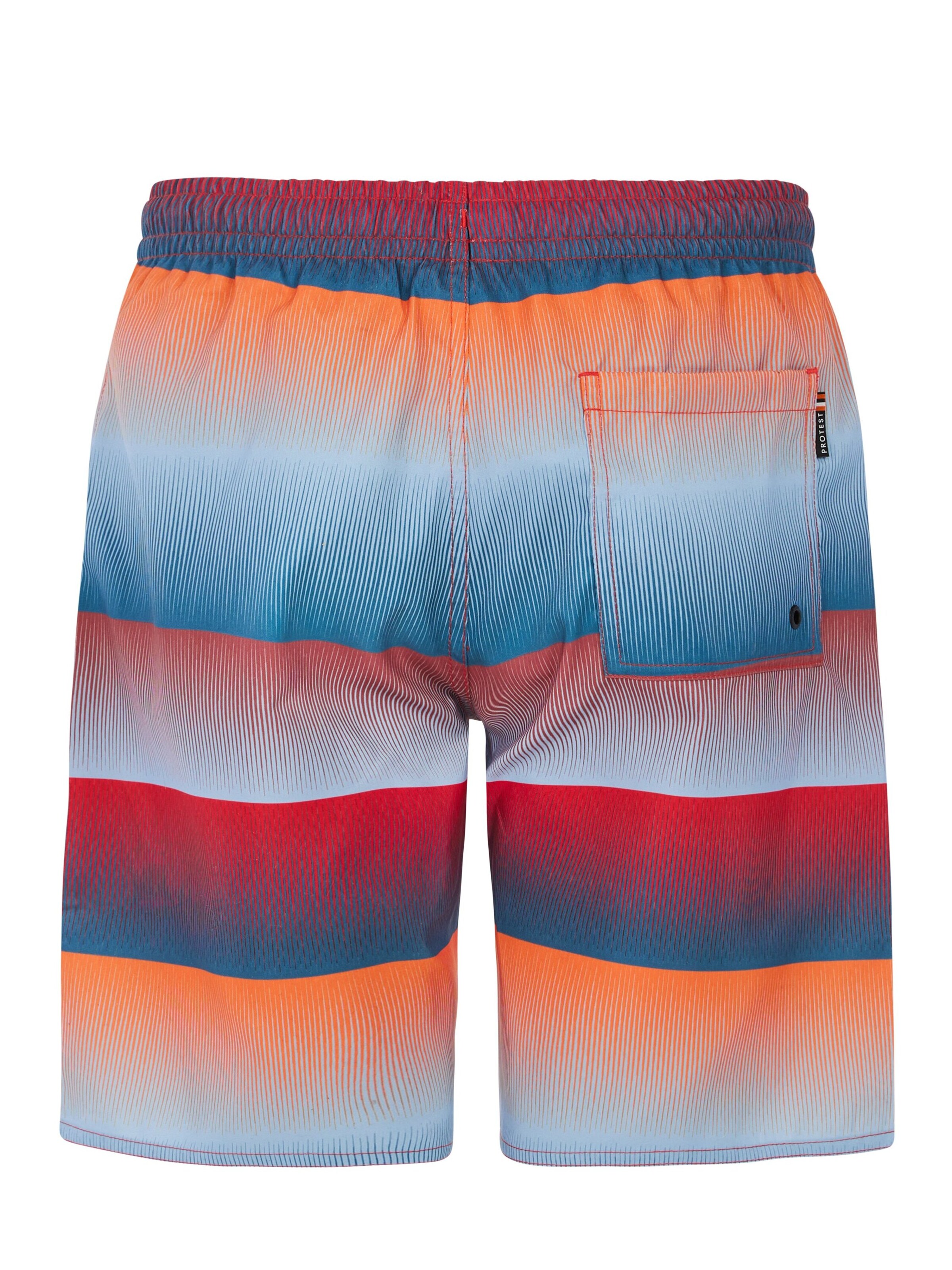 PROTEST Badeshorts 'PRTRay JR'‌‌‌‌‌ in Rot