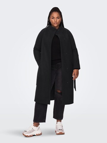 Manteau mi-saison ONLY Carmakoma en noir