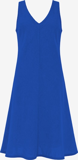 Haris Cotton Sommerkleid 'V Neck Linen Cami Dress' in 34 in kobaltblau, Produktansicht