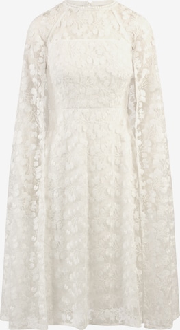 KraimodKoktel haljina - bijela boja: prednji dio