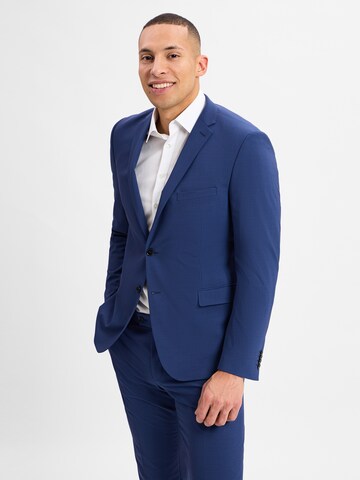 Finshley & Harding Slim Fit Sakko 'Steven' in Blau: Vorderseite