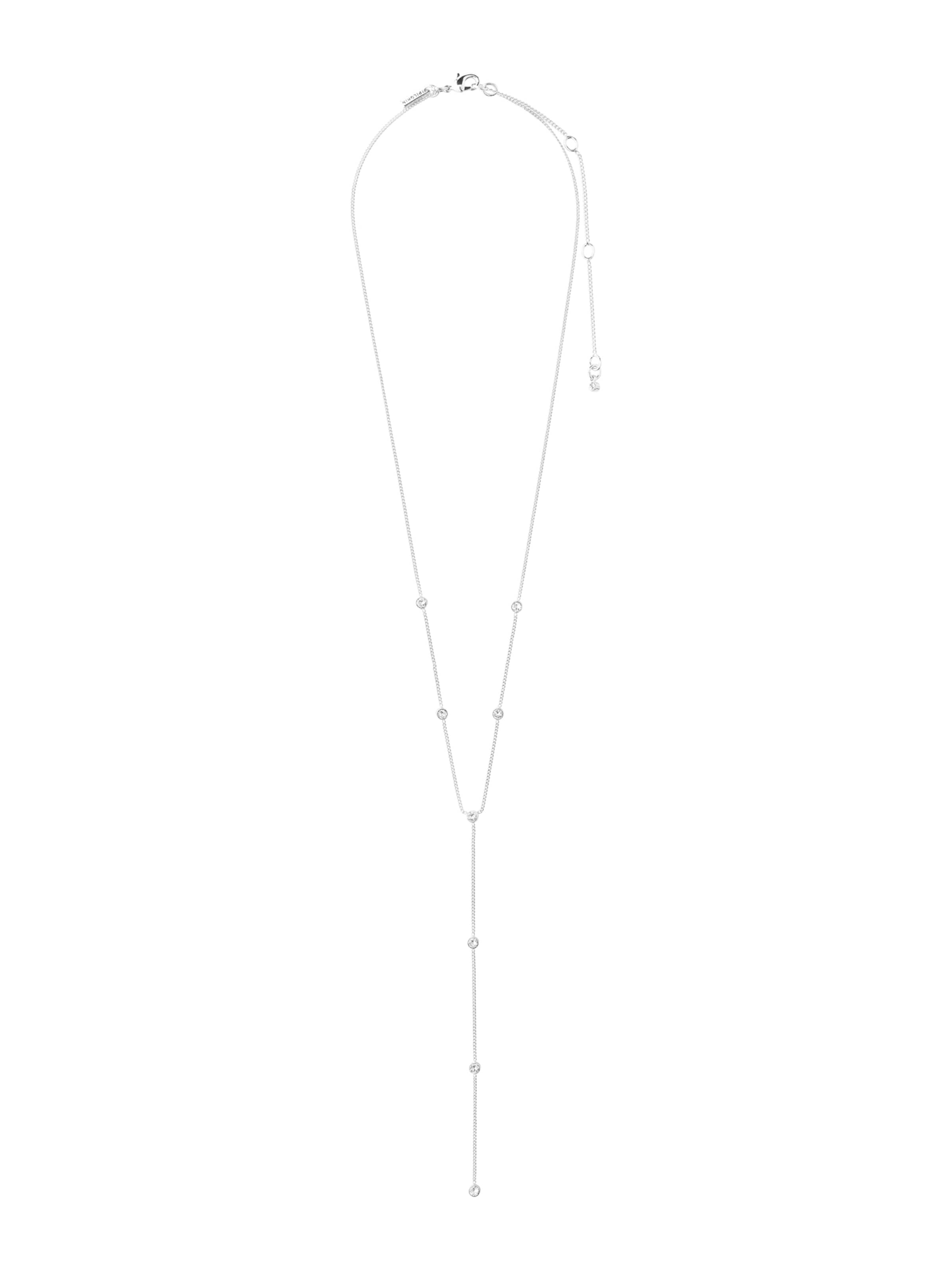 Pilgrim Necklace 'Root' in Silver: front