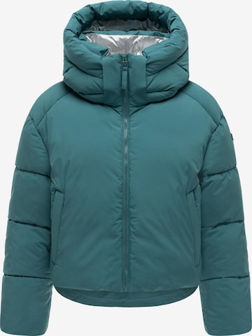MARIKOO Winterjacke 'Zilvaa 16' in Grün: Vorderseite