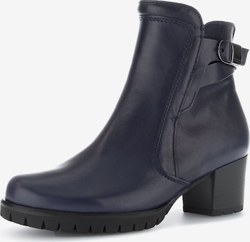 GABOR Ankle Boots in Blue: front