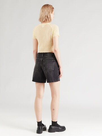 TOPSHOP Широкий Джинсы 'VIGGA' в Черный