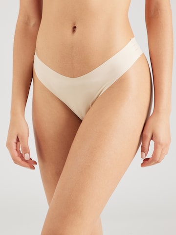 Cotton On Body Thong in Beige: front