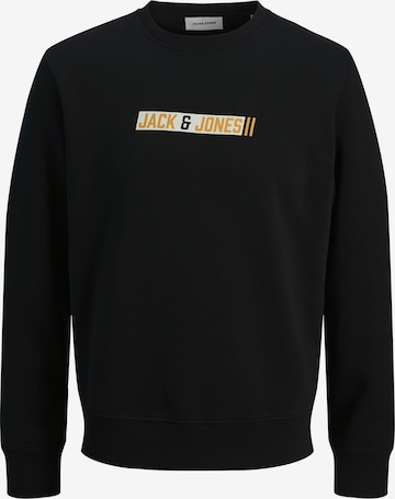 Jack & Jones Junior Sweatshirt 'JJMunk' i svart: framsida