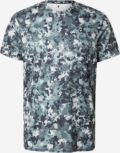 Sportiniai marškinėliai iš Champion Authentic Athletic Apparel, spalva – šviesiai pilka / tamsiai pilka / pastelinė žalia / juoda, Prekių apžvalga