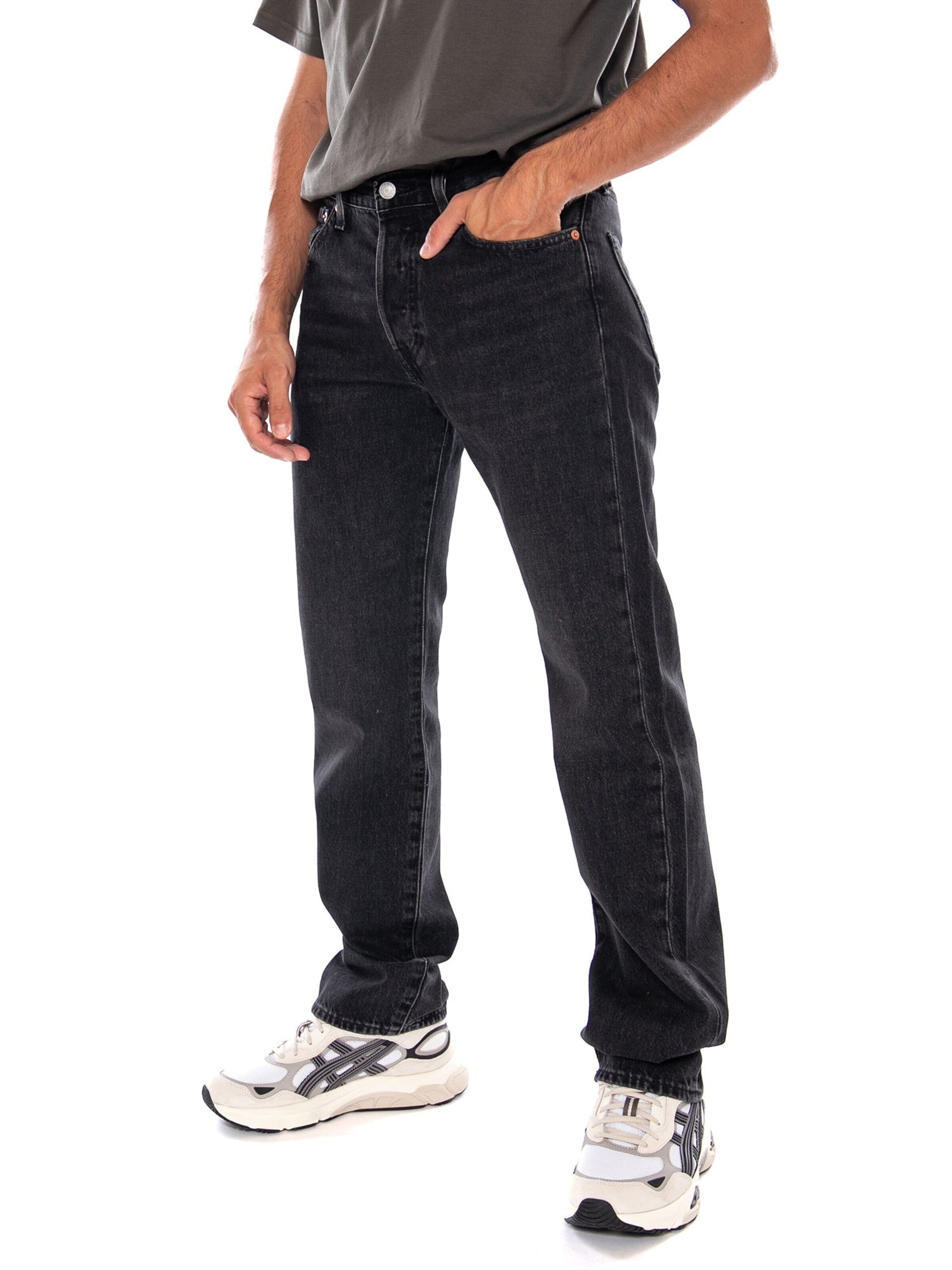 Baggy Jeans '501® ORIGINAL FOUND IN CAVE' di LEVI'S ® in nero