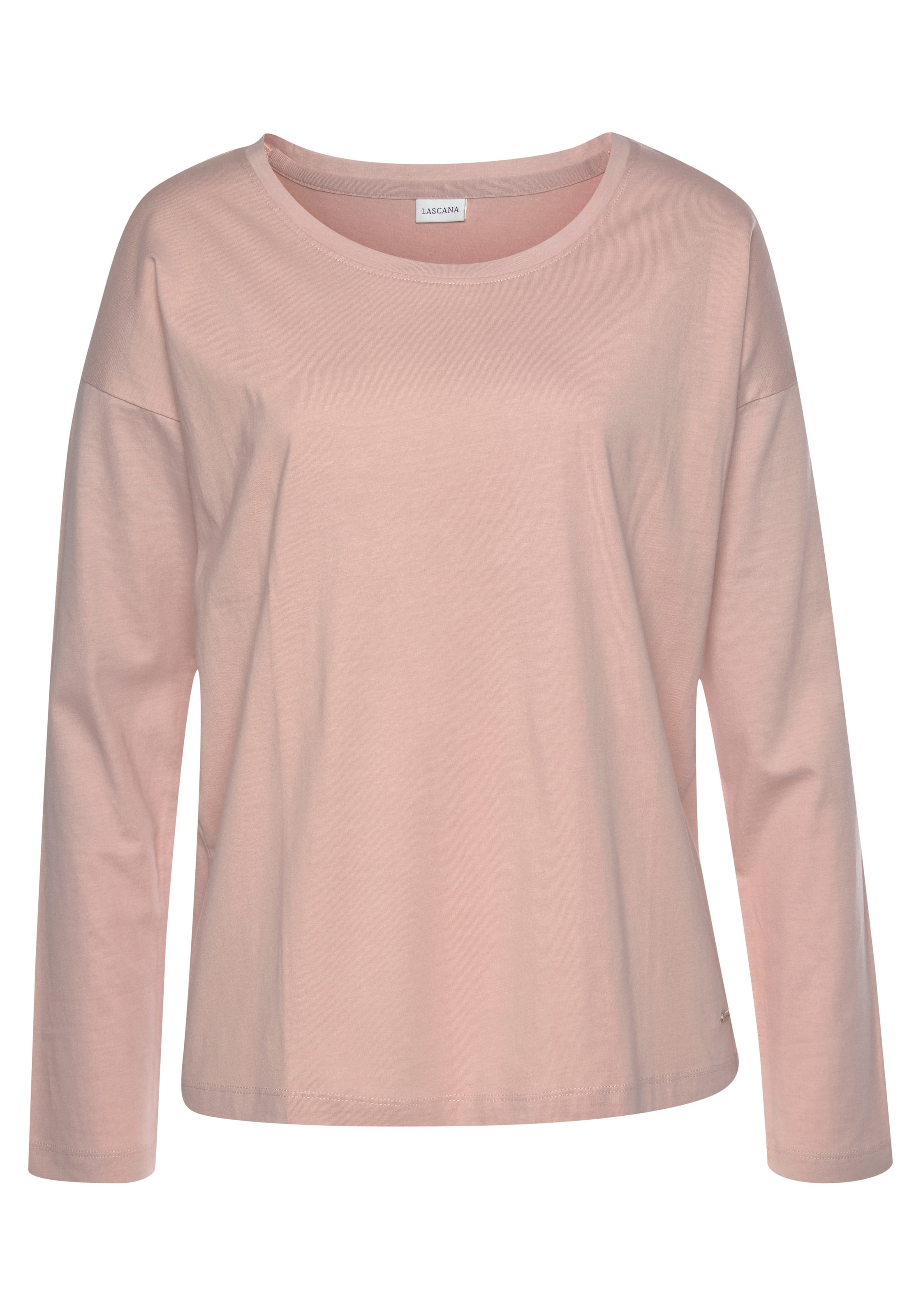LASCANA Tričká na spanie - Ružová: predná strana