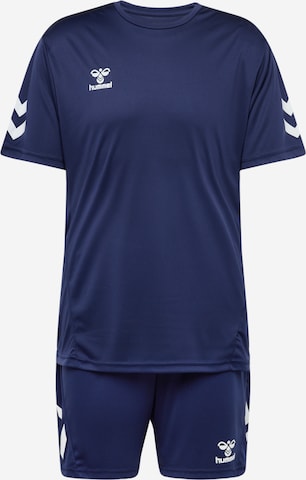 Survêtement Hummel en bleu : devant