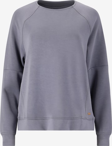 Athlecia Sportief sweatshirt 'Jacey' in Grijs: voorkant