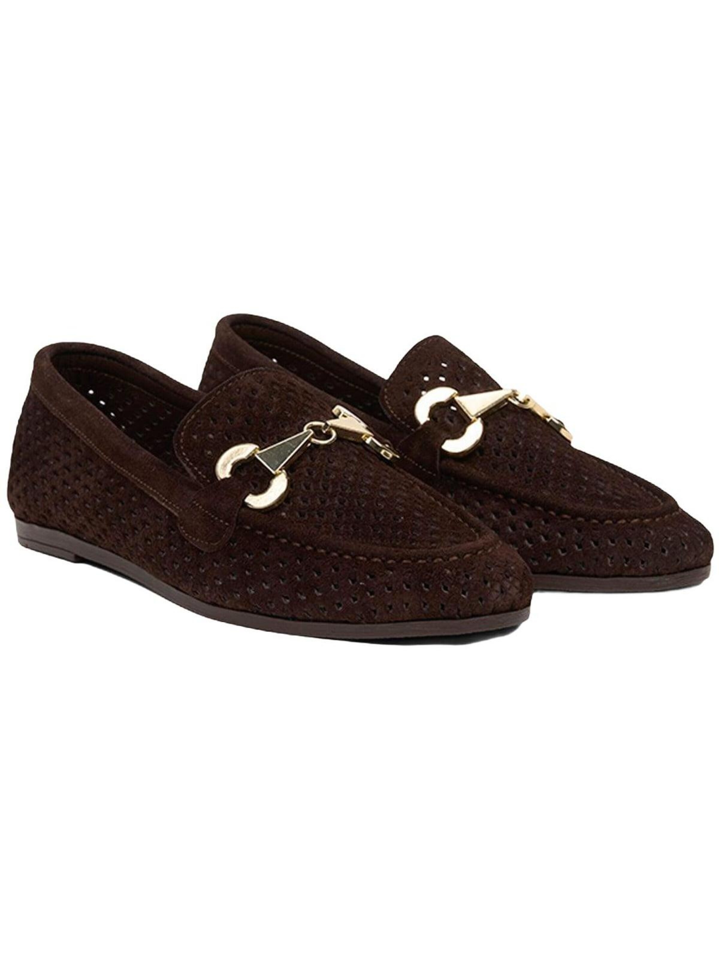 Mocassin 'Beleg' Desa en marron : devant