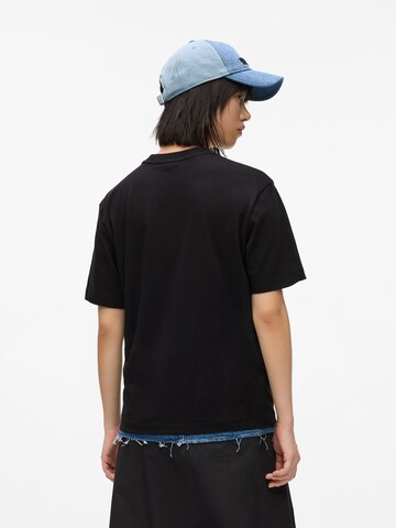 KARL LAGERFELD JEANSMajica 'Monogram' - crna boja