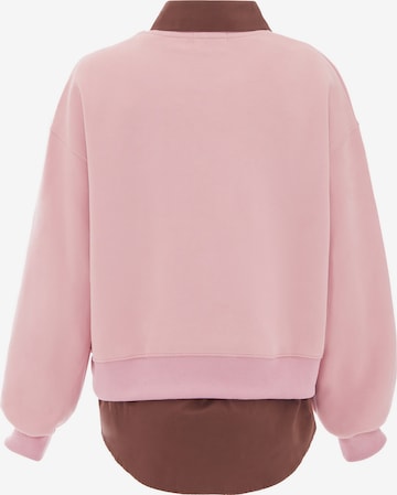 HOMEBASE Sweatshirt in Roze