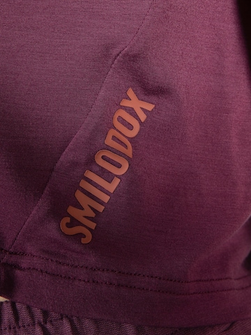 T-shirt fonctionnel 'Althea' Smilodox en violet