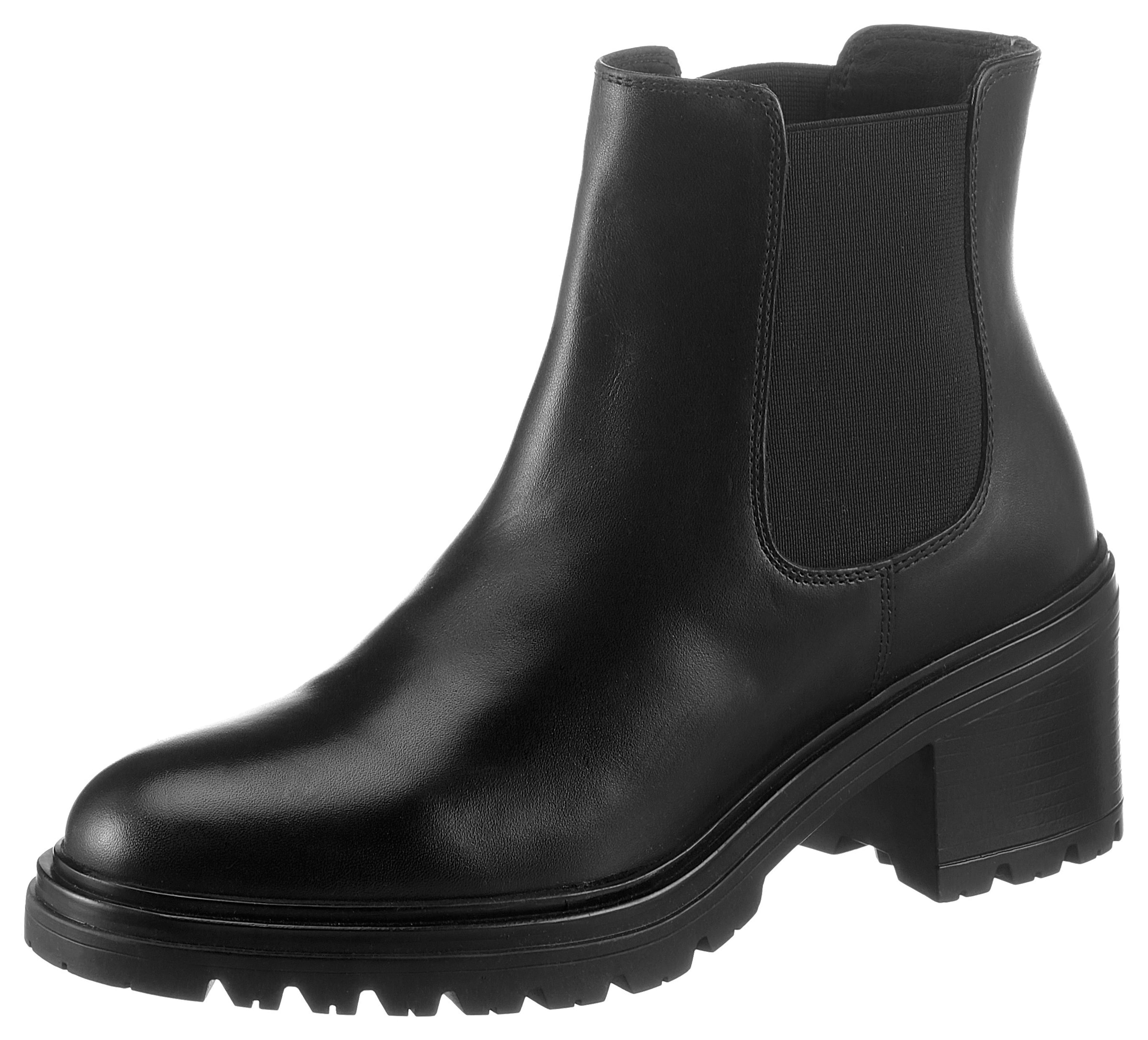 GEOX Chelsea Boots 'Damiana' in Schwarz: Vorderseite