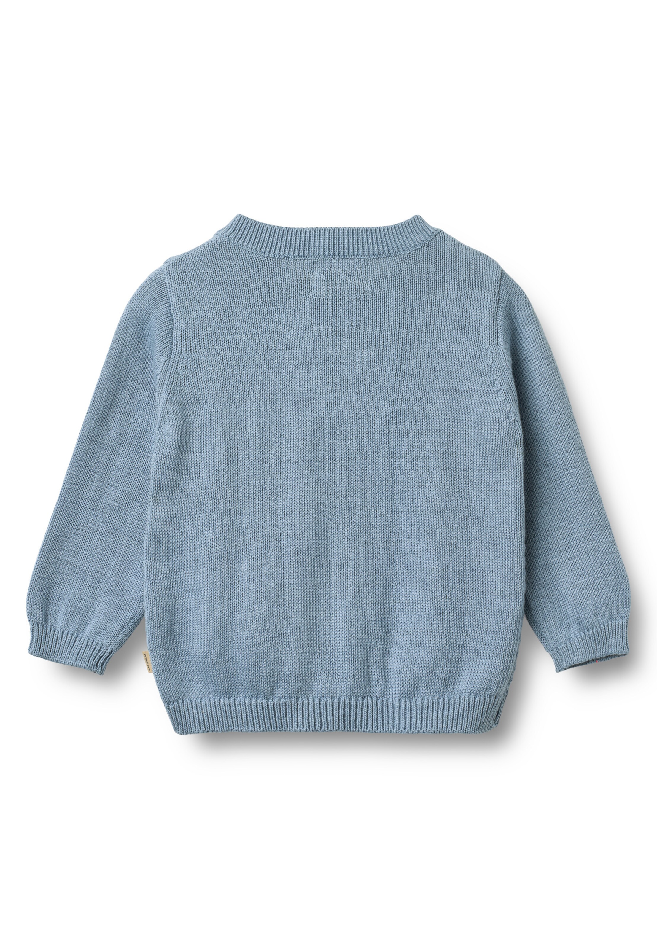WHEAT Pletená bunda 'Björn' – modrá
