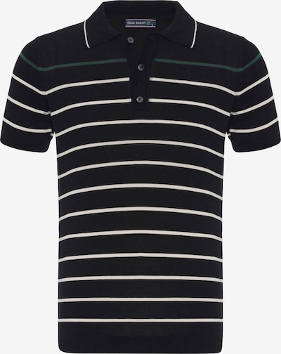 Felix Hardy Poloshirt in grün / schwarz / weiß, Produktansicht