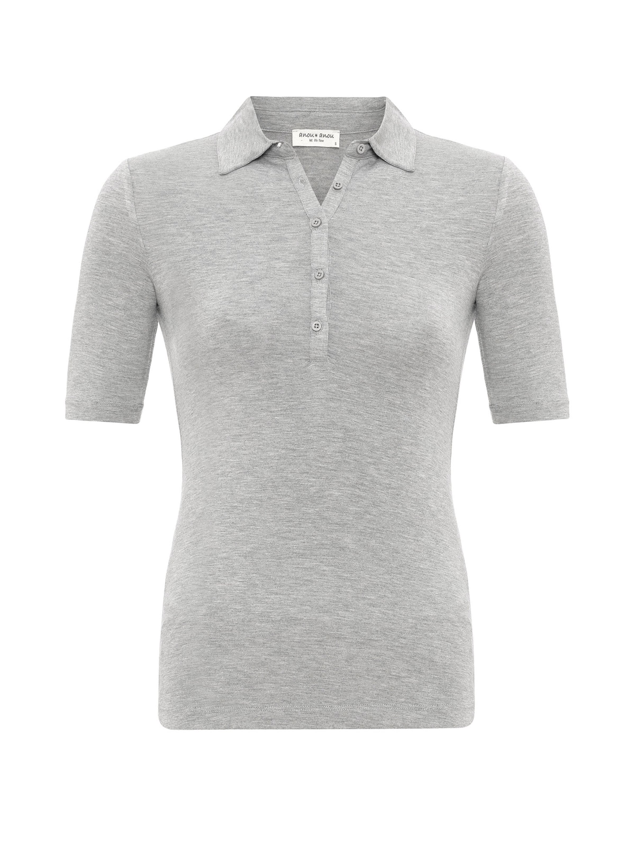 Anou Anou T-shirt i grå: framsida