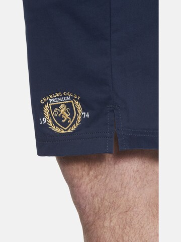 Charles Colby Loosefit Schlupfshort ' Baron Colb ' in Blau