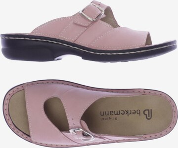 BERKEMANN Sandals & High-Heeled Sandals in 35,5 in Pink: front