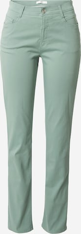 BRAX Slim fit Pants 'Mary' in Green: front