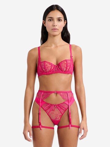 Reggicalze di ETAM in rosa: frontale