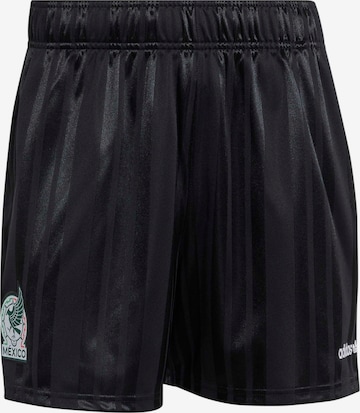 juoda ADIDAS PERFORMANCE Laisvas Sportinės kelnės 'FMF EQT': priekis