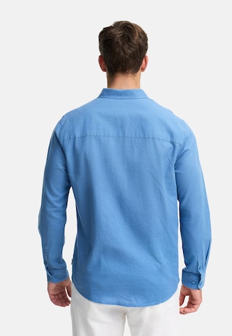 INDICODE JEANS Regular fit Business shirt ' Ceppo ' in Blue