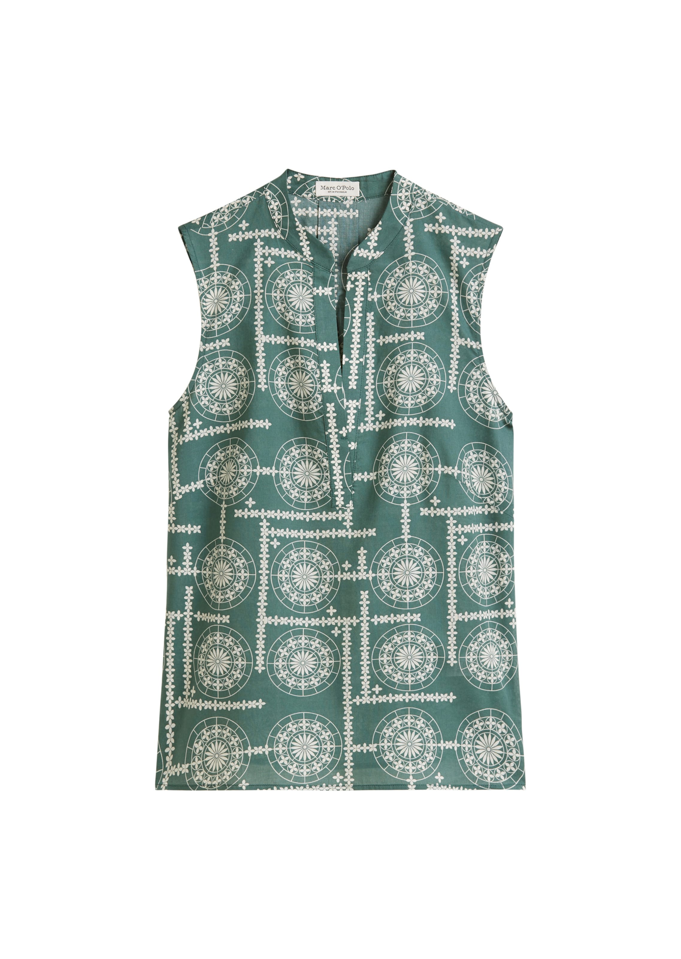 Marc O'Polo Blúzka - Zelená: predná strana